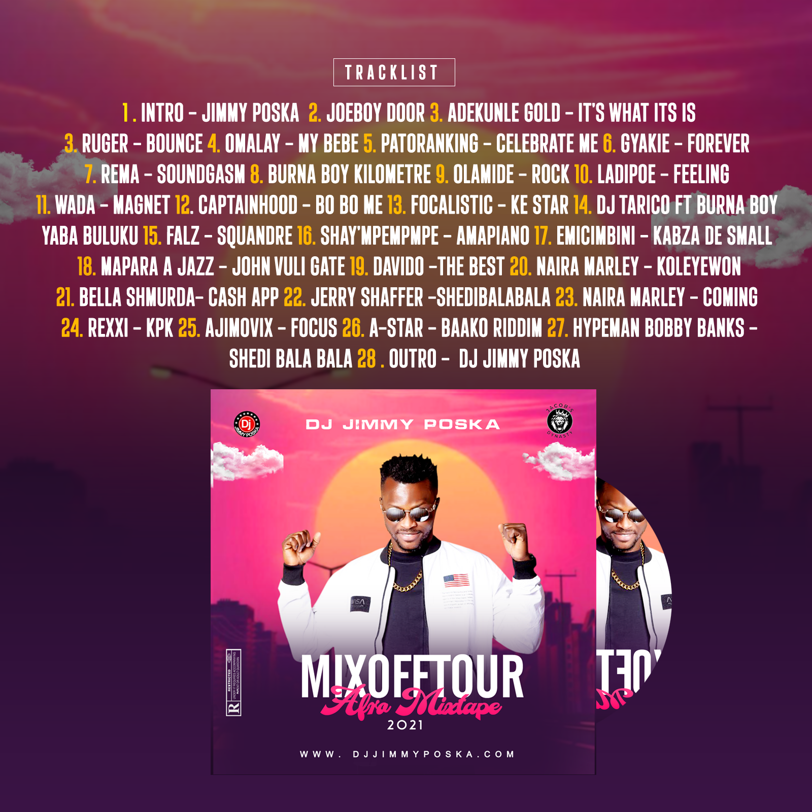 Image: 16478-DJ-Jimmy-Poska--MIXOFFTOUR-Africa-NonStop-Mixtape
